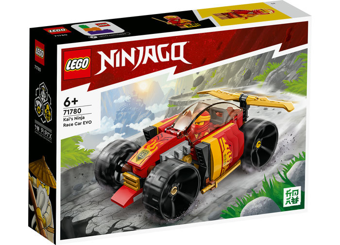 Set LEGO Ninjago - Mașina de curse EVO ninja a lui Kai (71780) - 1 | YEO