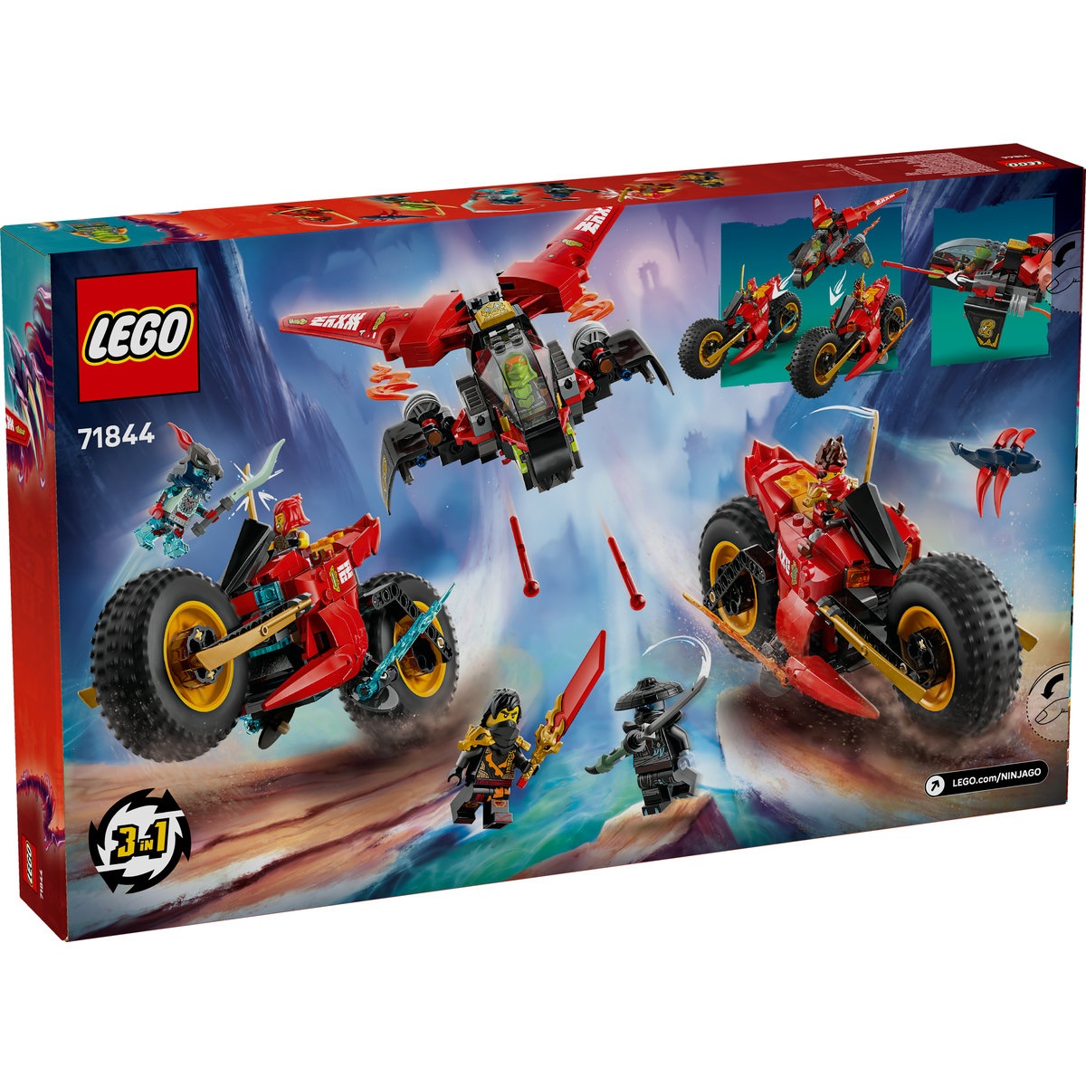 Set LEGO Ninjago - Vehicul de luptă ninja (71844) - 2 | YEO