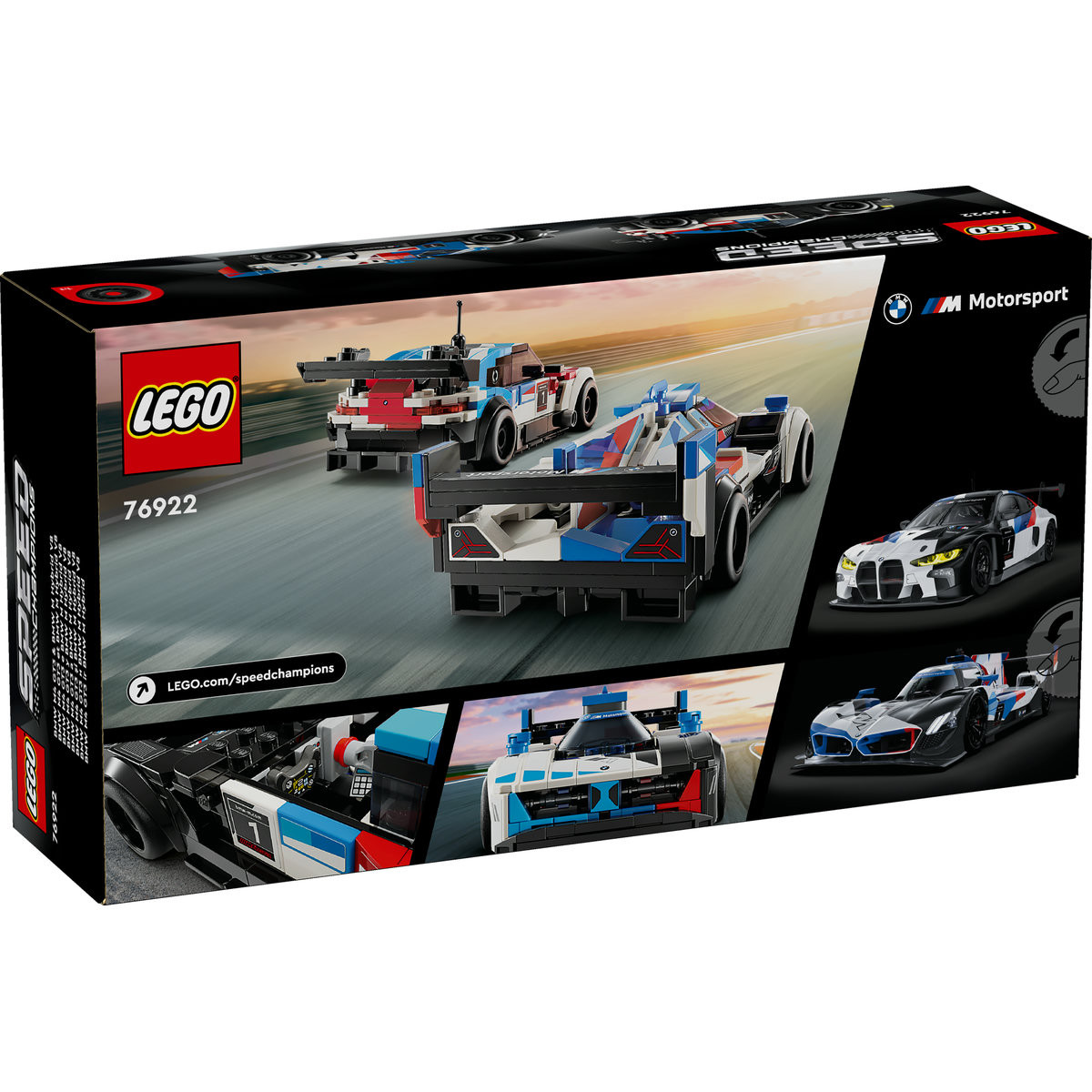 Set LEGO Speed Champions - BMW M4 GT3 si BMW M Hybrid V8 (76922) - 2 | YEO