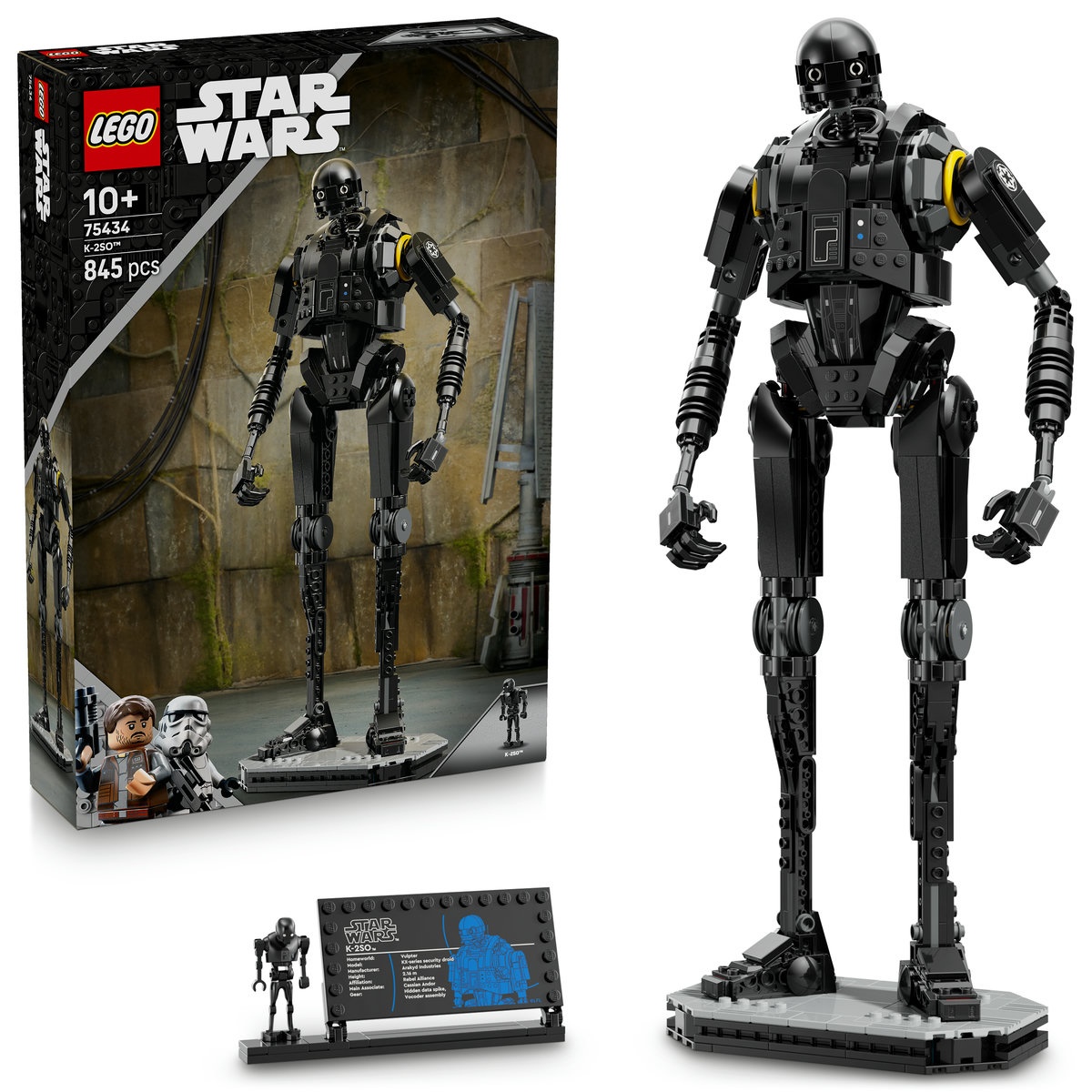 Set LEGO Star Wars - Droid de securitate K-2SO (75434)