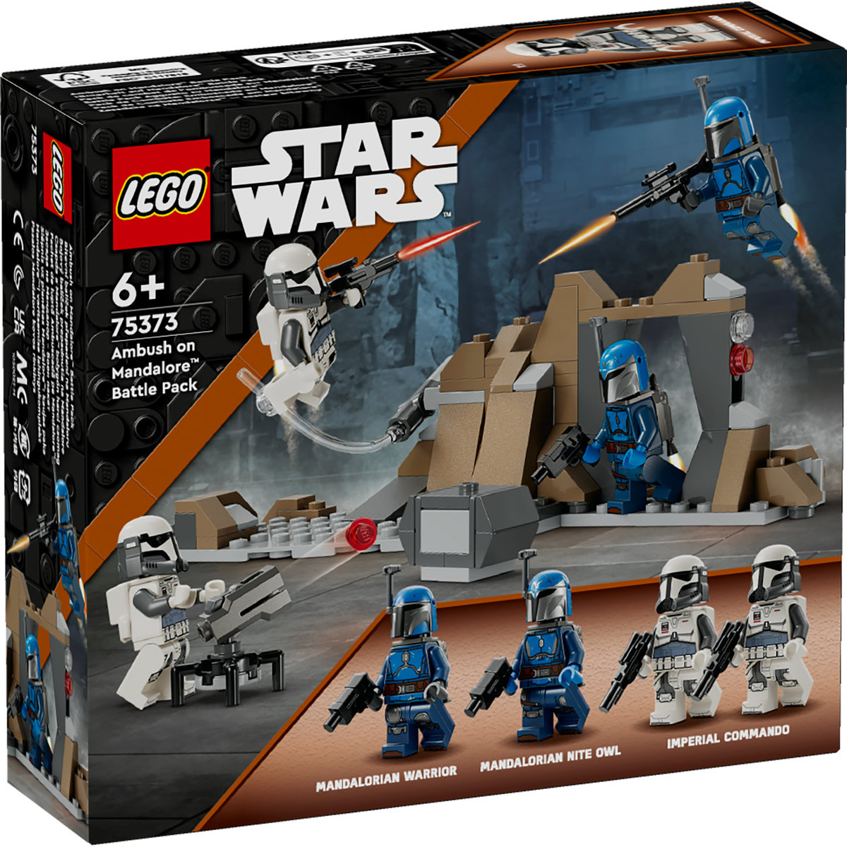 Set LEGO Star Wars - Pachet de lupta Ambuscada pe Mandalore™ (75373) - 1 | YEO