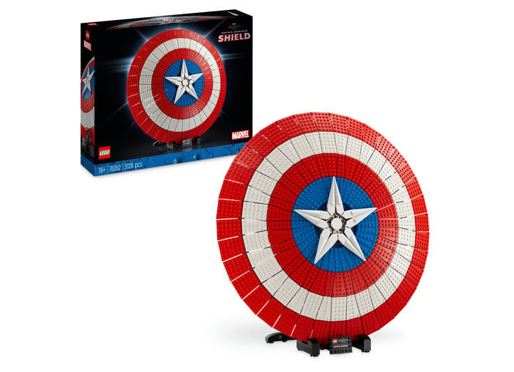 Set LEGO Super Heroes - Scutul lui Captain America (76262)