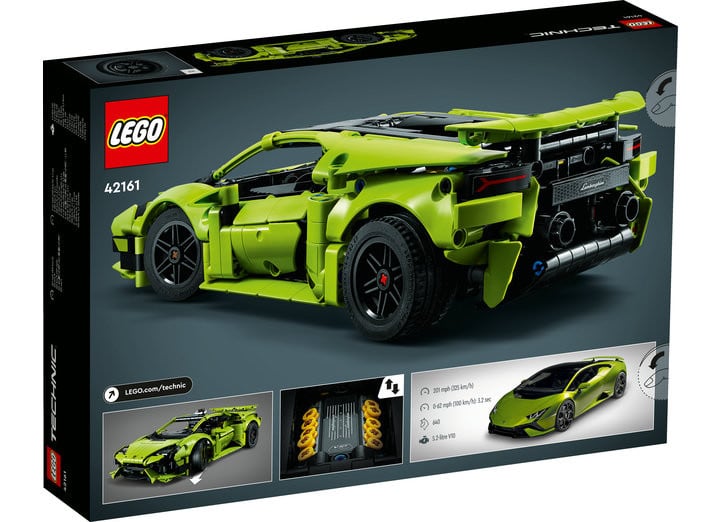 Set LEGO Technic - Lamborghini Huracan Tecnica (42161) - 2 | YEO