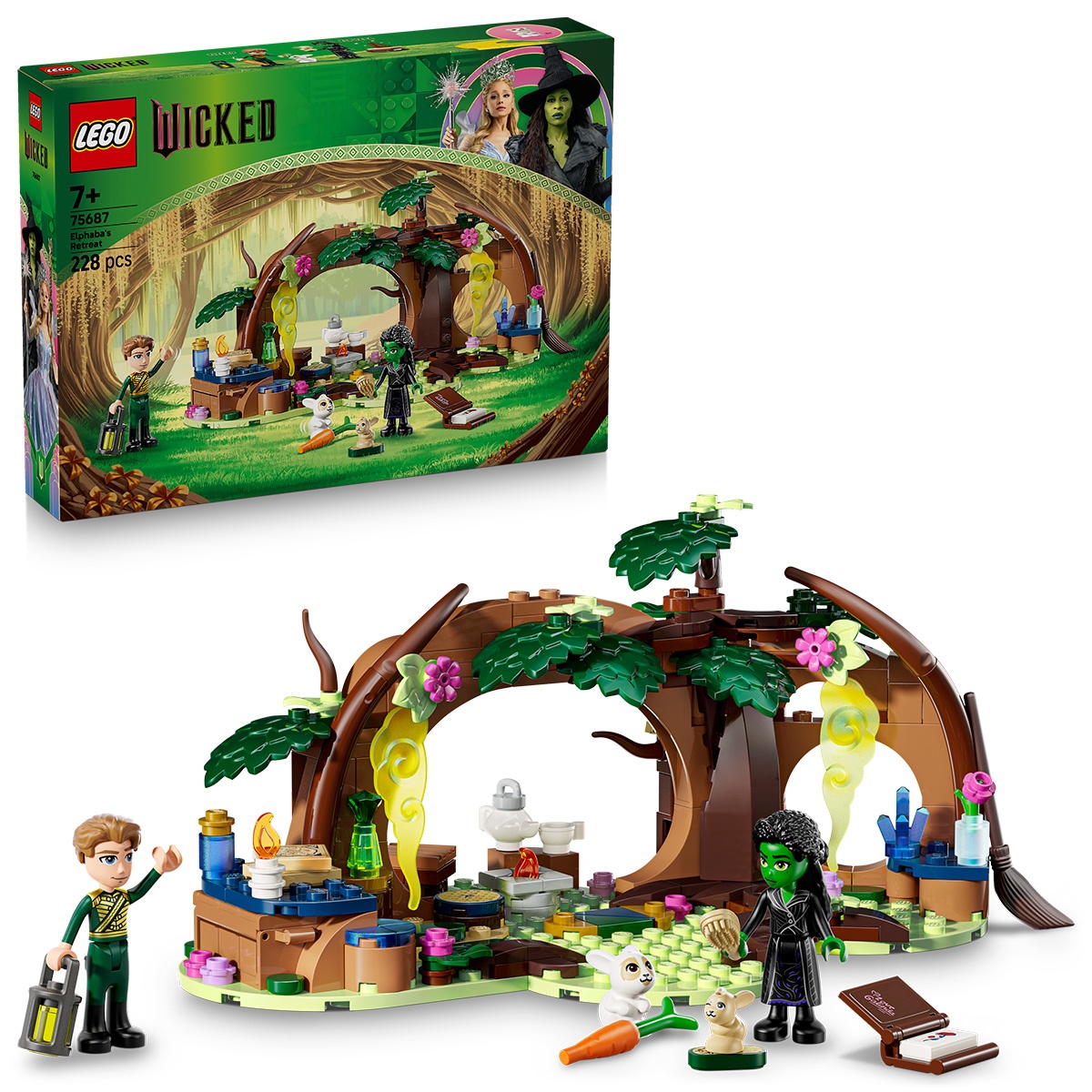 Set LEGO Wicked - Refugiul Elphabei (75687)