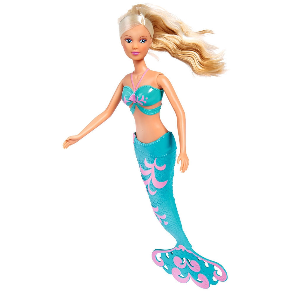 Set Simba Steffi Love Mermaid Friends papusa 29 cm, papusa 12 cm, delfin si accesorii - 1 | YEO