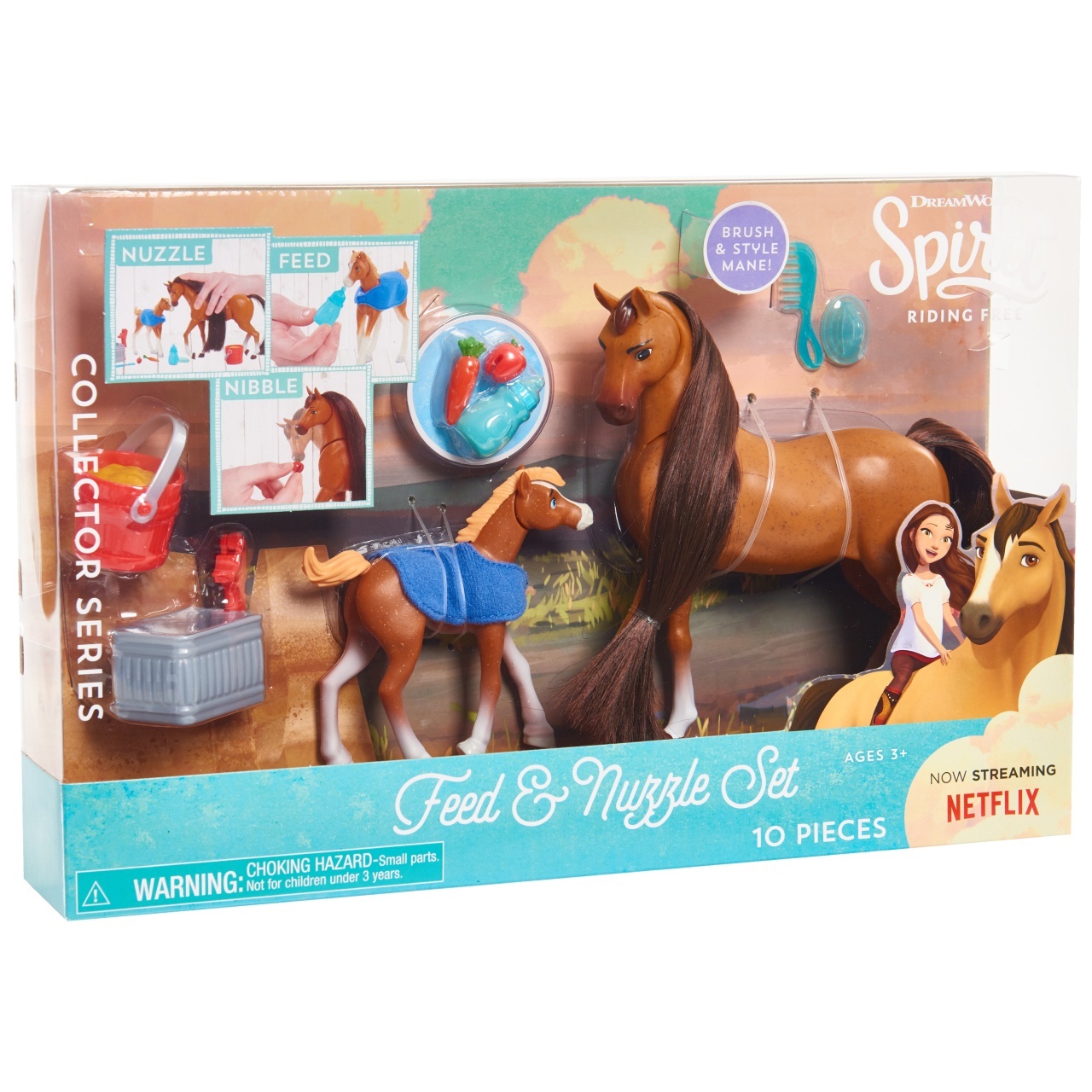 Spirit - Set de joaca cu Cal si manz