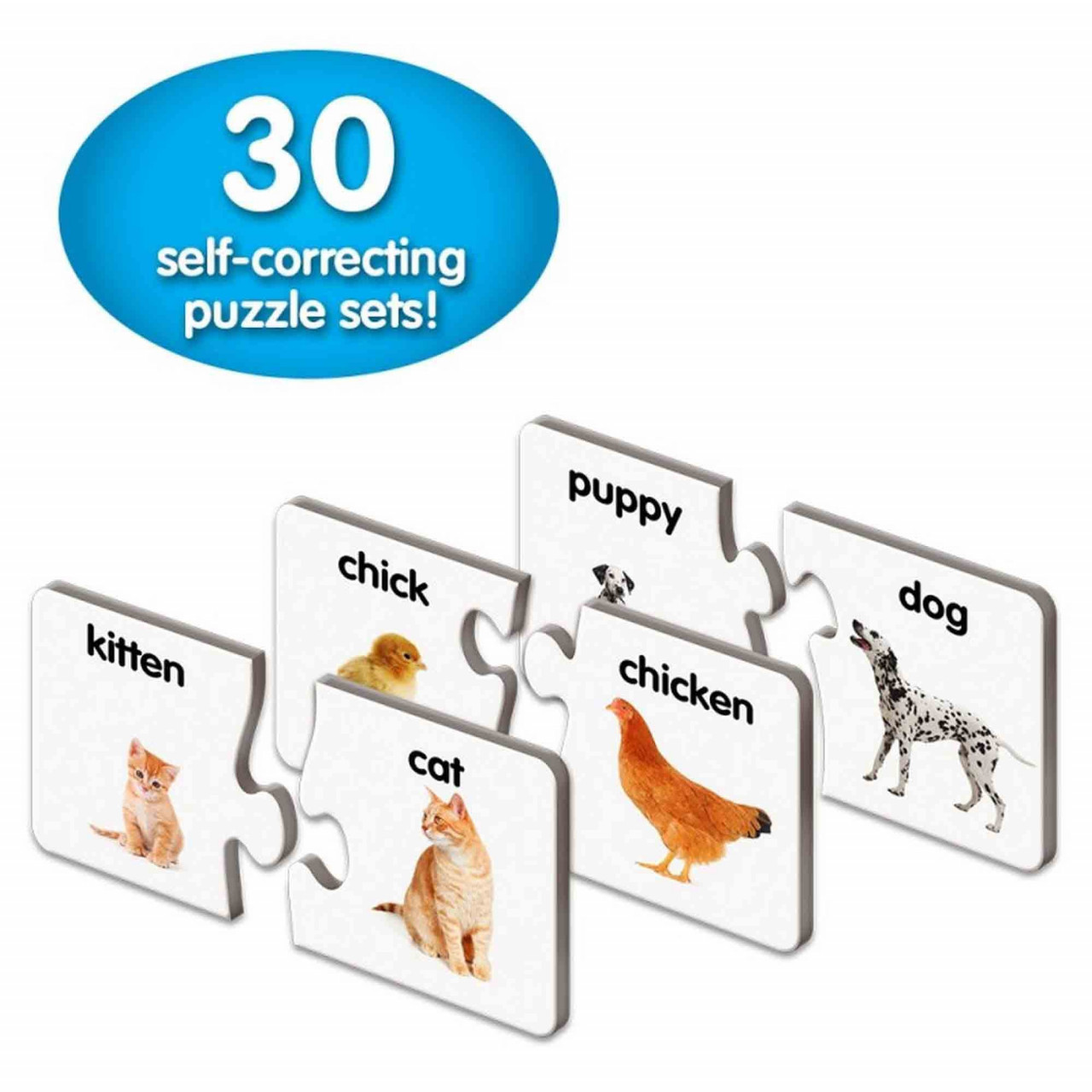 THE LEARNING JOURNEY - PUZZLE POTRIVESTE FAMILIA DE ANIMALE - 1 | YEO
