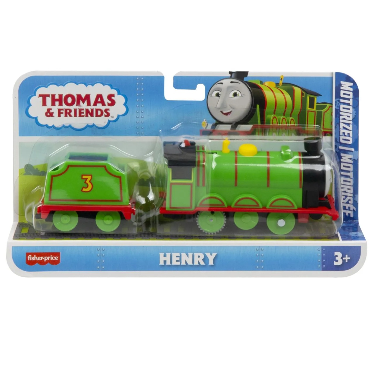 Thomas Locomotiva Motorizata Henry Cu Vagon