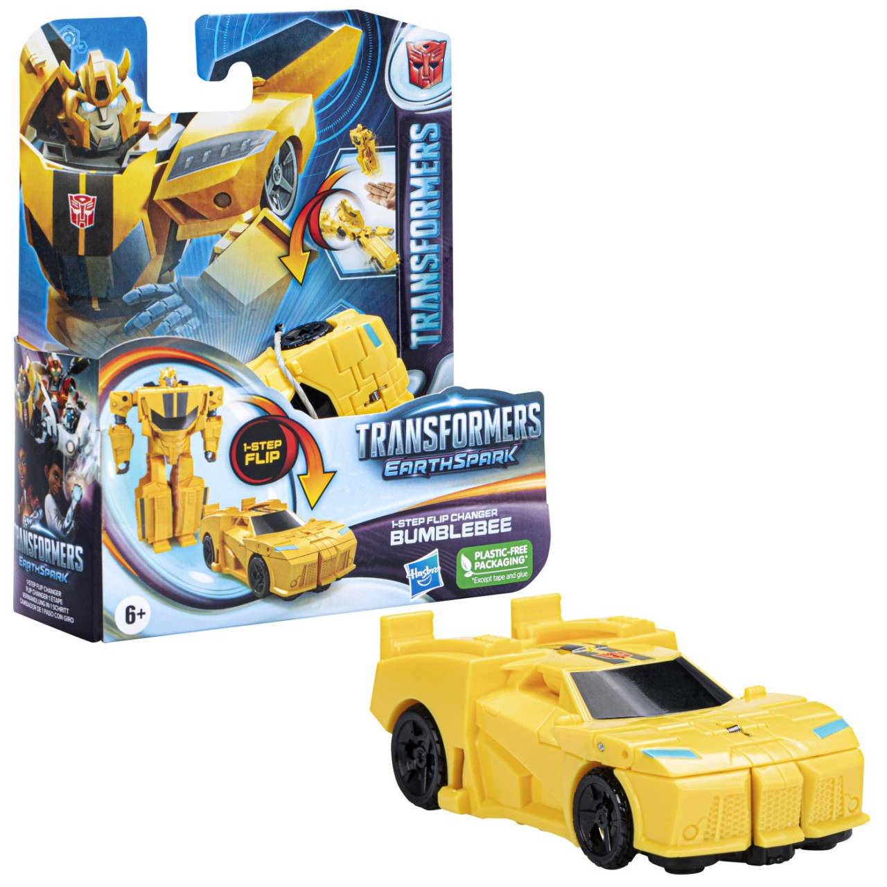 Transformers 7 Earthspark Figurina Transformabila Bumblebee 6Cm - 3 | YEO