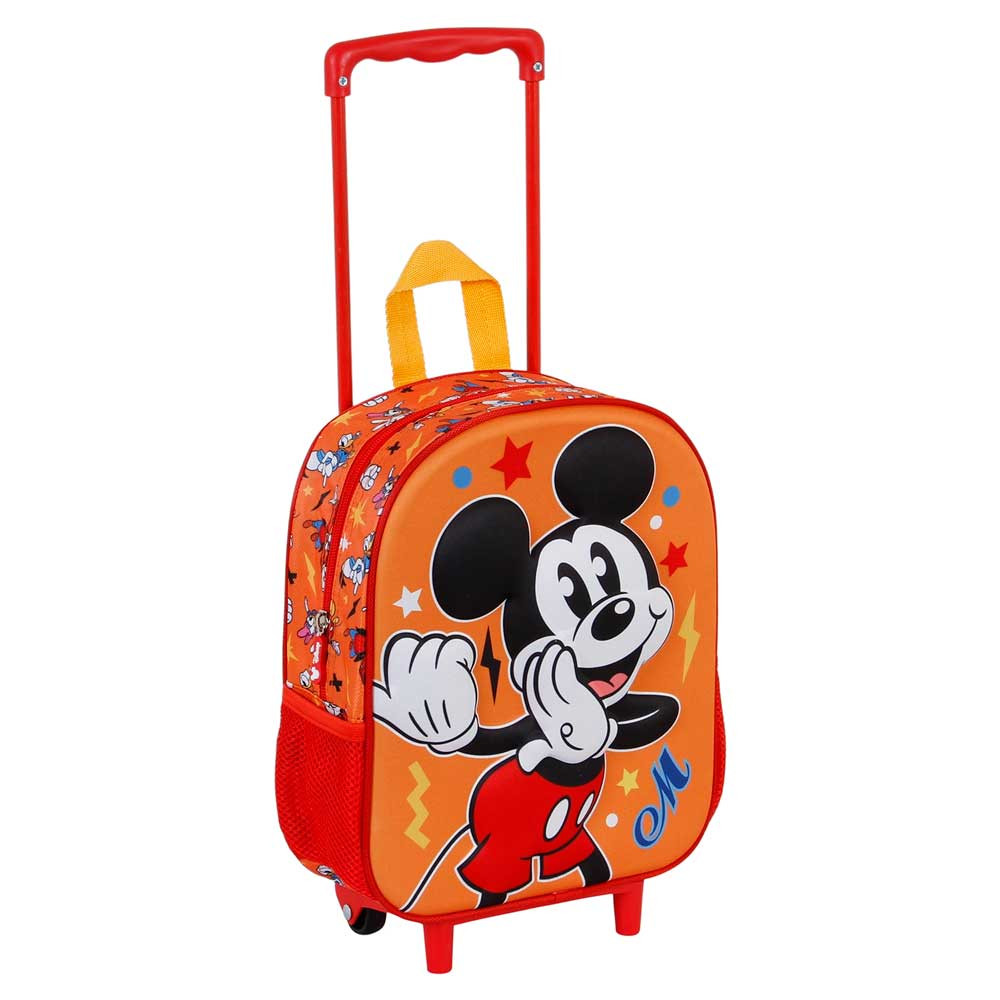 Troler Mickey Mouse Whisper 3D, 26x34x13 cm - 1 | YEO