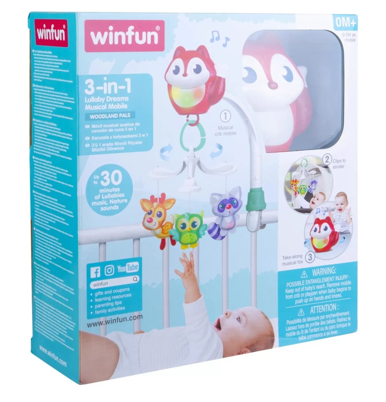 Winfun Proiector 3 In 1 Vulpita - 2 | YEO