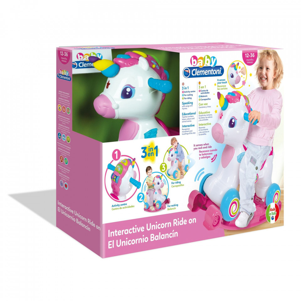 Baby cheap clementoni unicorn