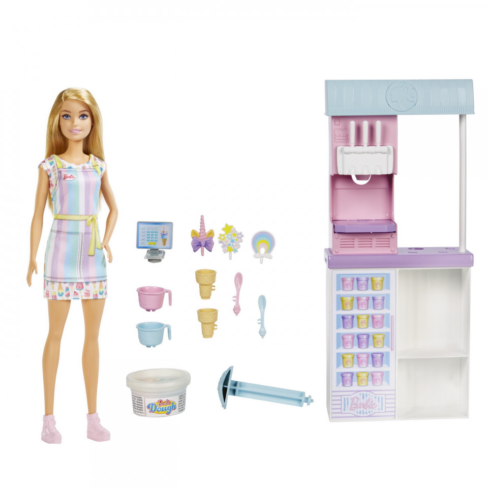 Barbie Set De Joaca Magazinul De Inghetata - 3 | YEO