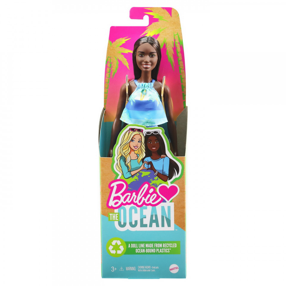 Barbie Travel Papusa Barbie Aniversare 50 De Ani Malibu Bruneta