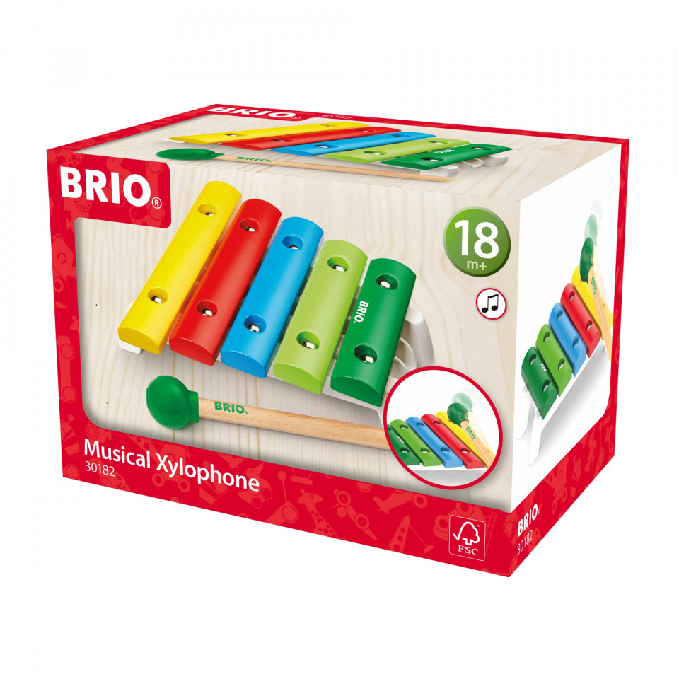 Brio - Xilofon Din Lemn - 1 | YEO