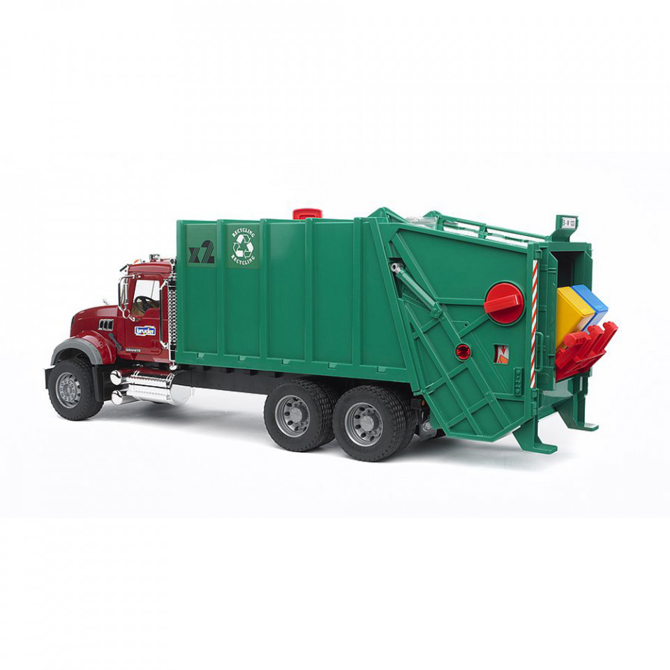 Bruder - Camion Gunoi Mack Granite - 3 | YEO