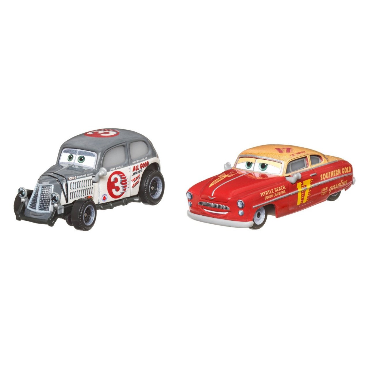 Cars3 Set 2 Masinute Metalice Caleb Worley Si Jet Robinson - 1 | YEO