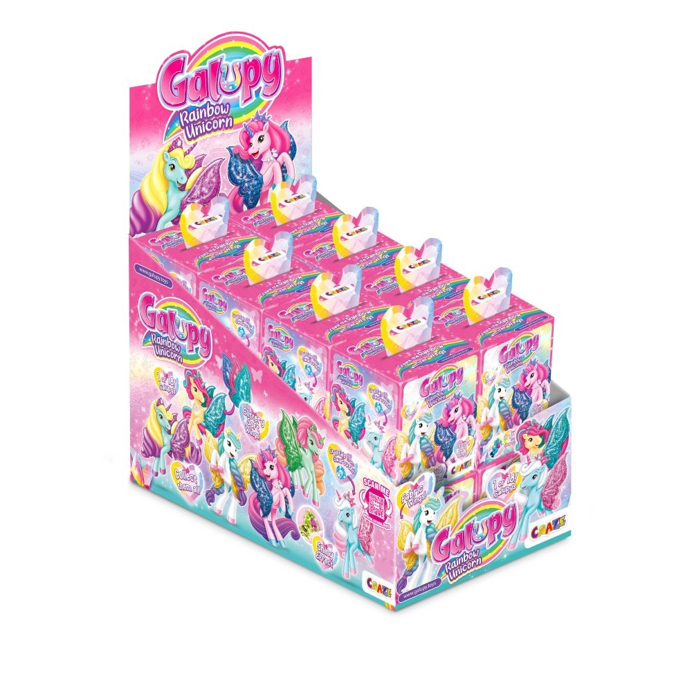 Craze - Galupy figurina Unicorn curcubeu - 3 | YEO