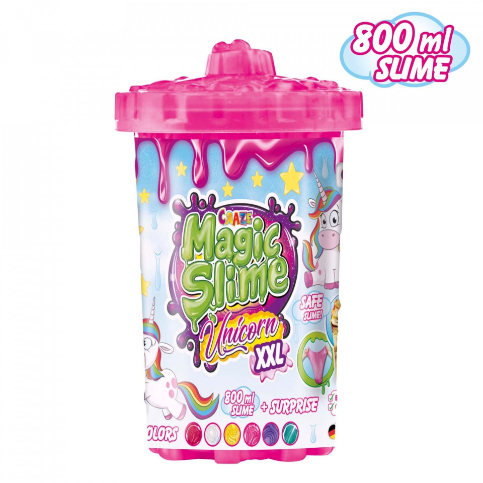 Craze - Slime Magic Xxl 600 Ml - Cu Surpriza Unicorn - 1 | YEO