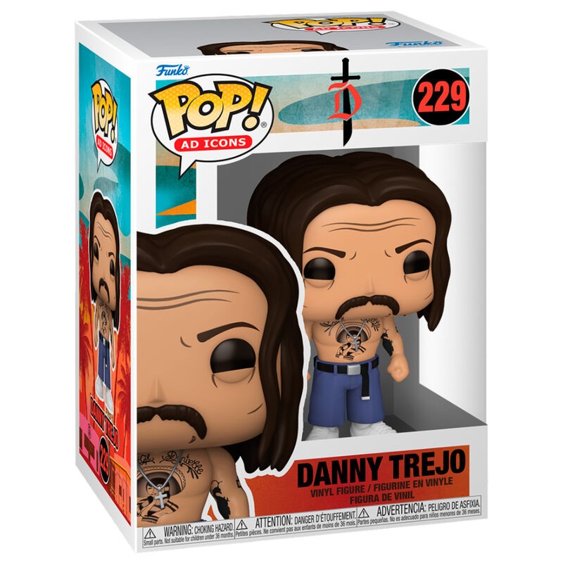 Figurina Funko POP! Ad Icons, Danny Trejo, 9 cm - 2 | YEO