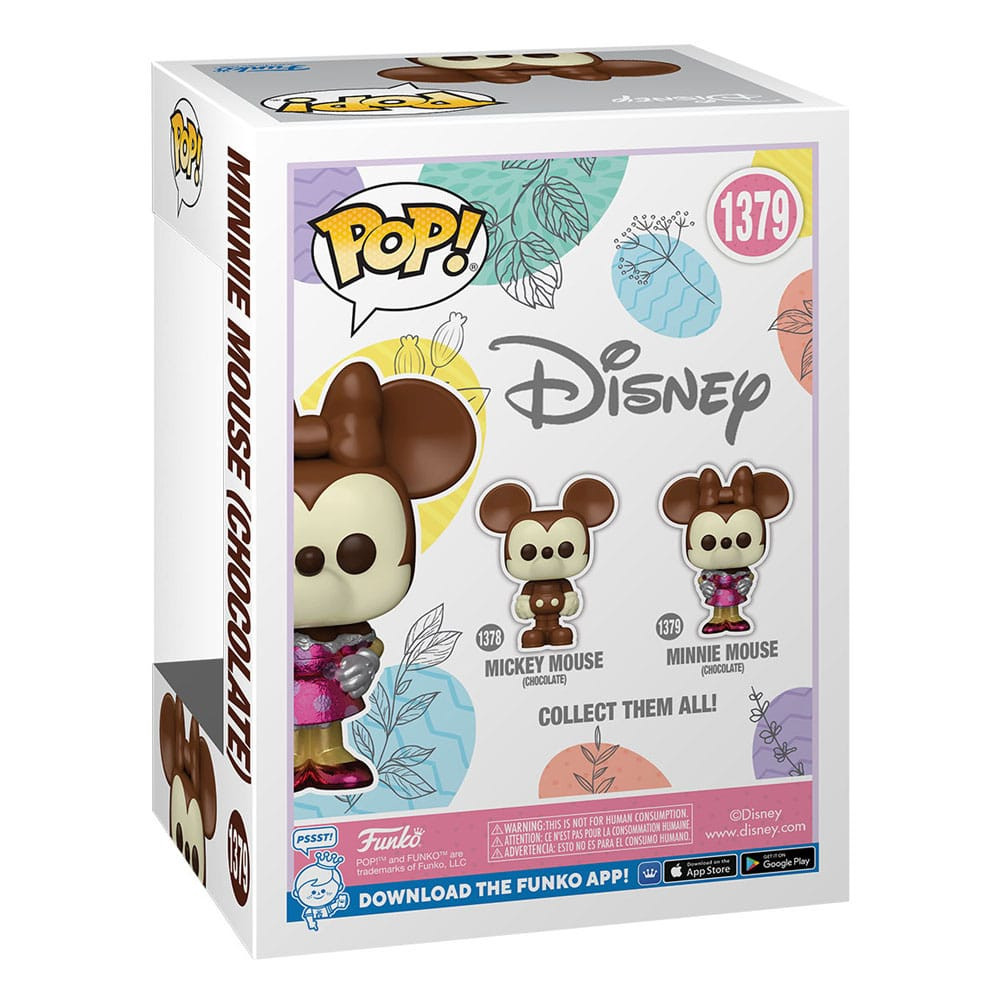 Figurina Funko POP! Disney Easter Chocolate Minnie Mouse, 9 cm - 2 | YEO