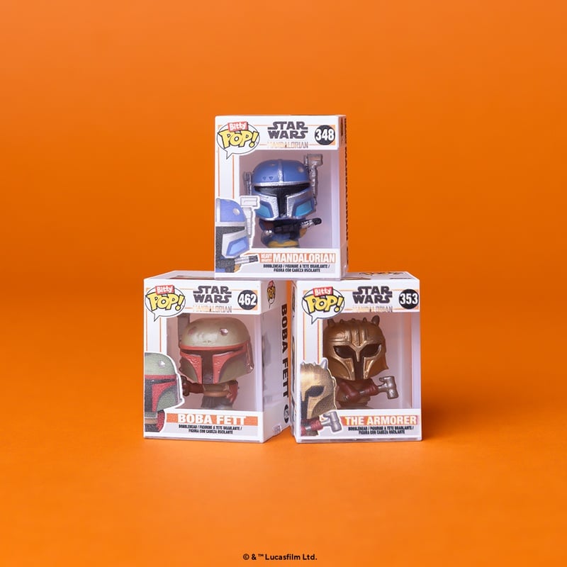Funko Bitty POP: Mandalorian-Â Heavy Mandalorian 4PK? - 1 | YEO