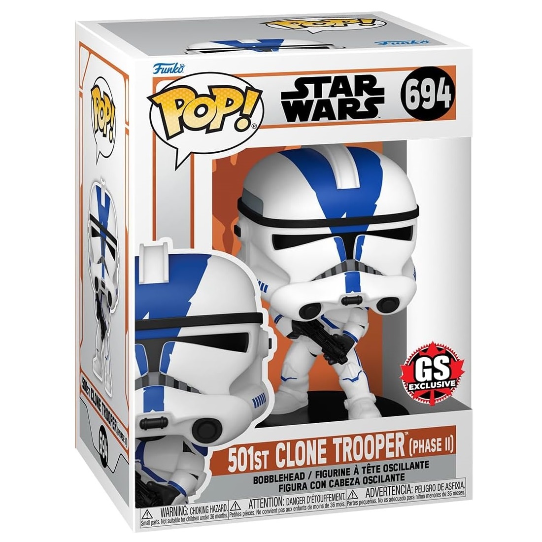 Funko POP Star Wars: MND S9- 501st Clone Trooper