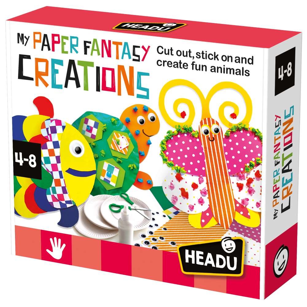 Headu - Set de creatie animale amuzante 4-8 ani