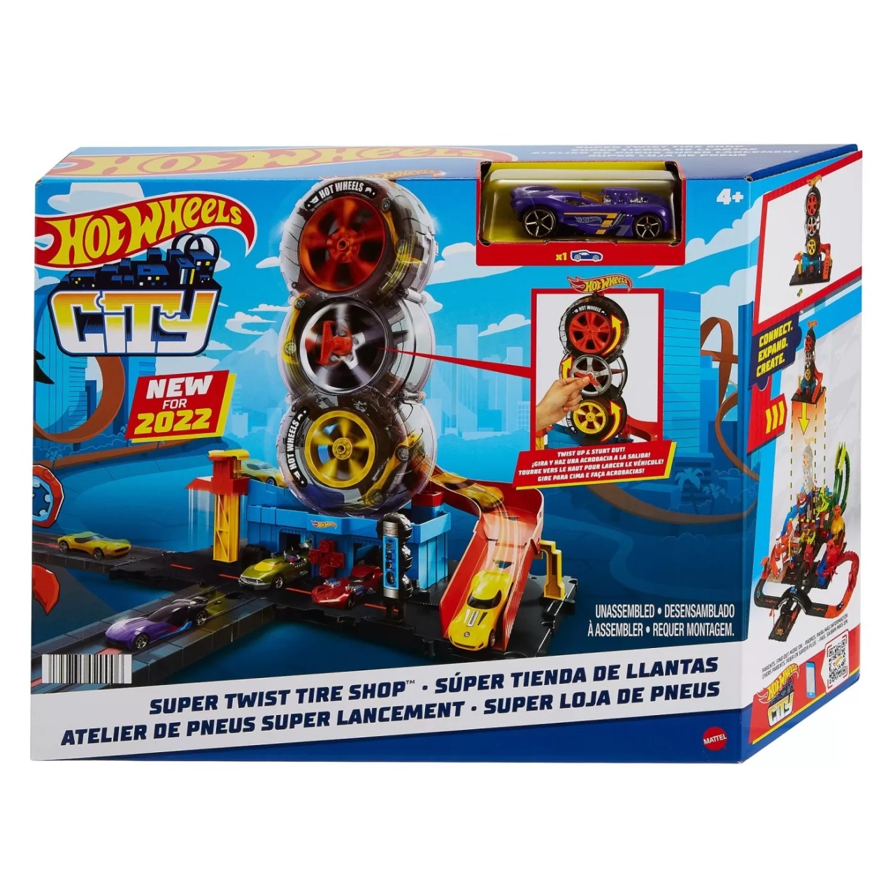 Hot Wheel City Vulcanizarea Super Twist
