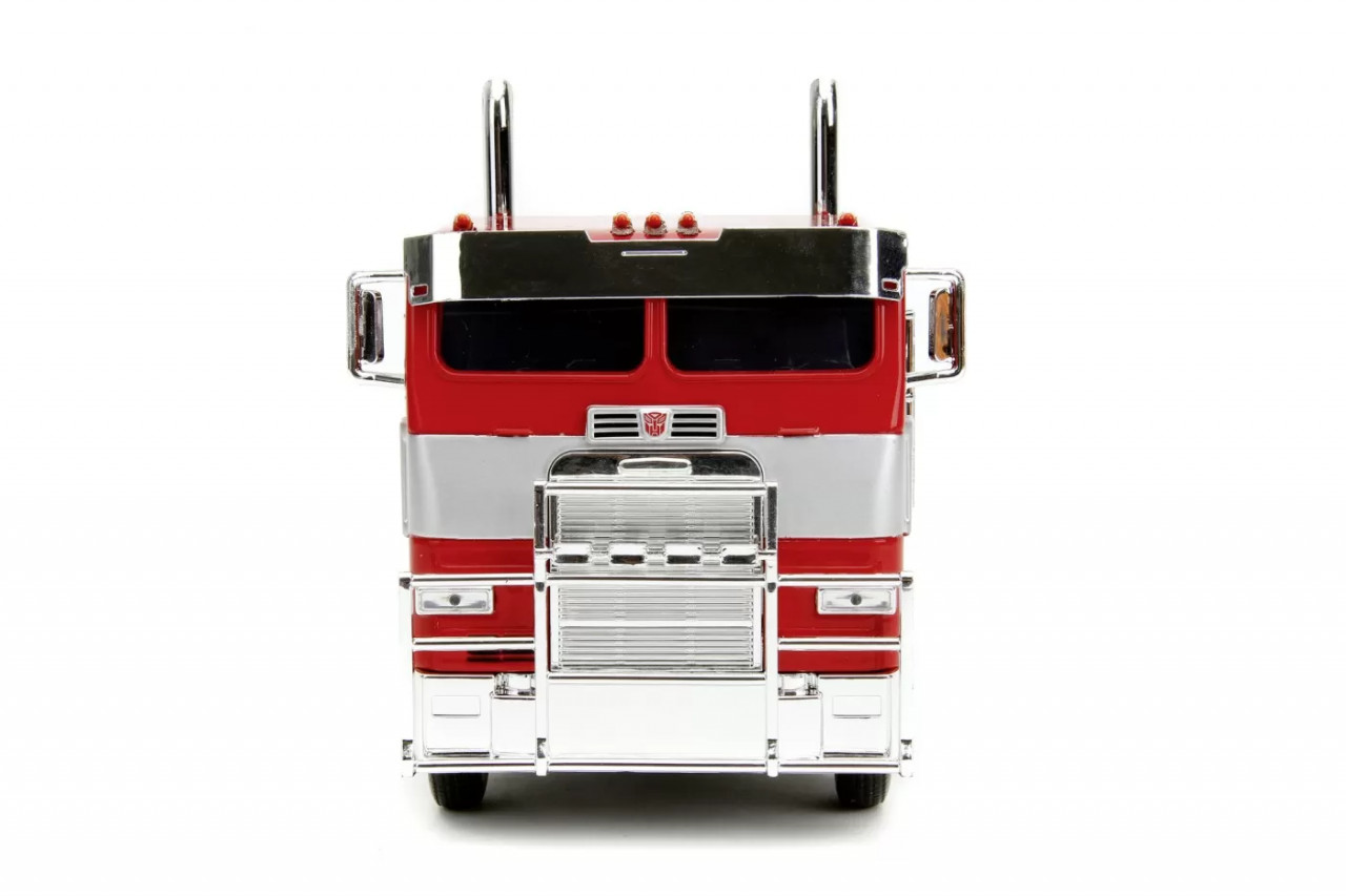 Jada Transformers T7 Optimus Prime 1 Camion Metalic Scara 1:24 - 2 | YEO