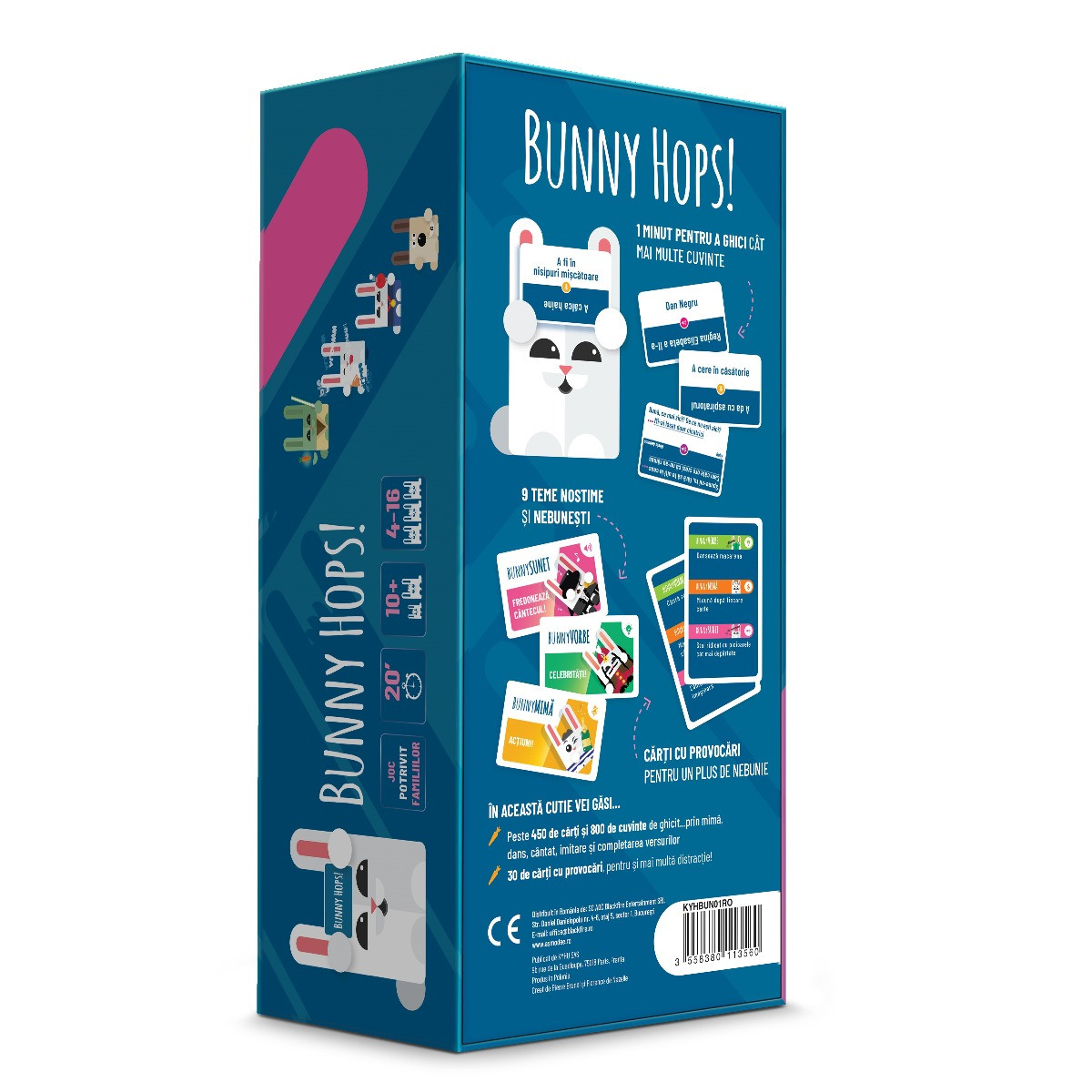 Joc de societate Bunny Hops, limba romana - 1 | YEO