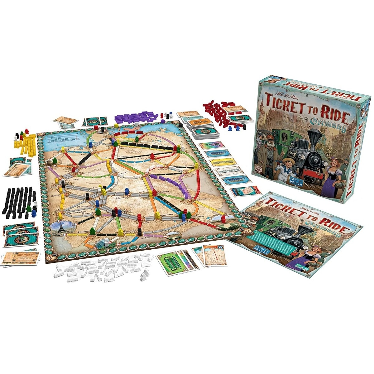 Joc de societate Ticket to Ride Germany, limba engleza - 1 | YEO