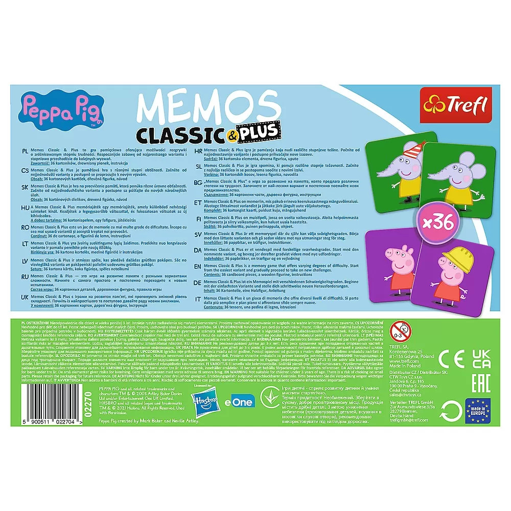 Joc Memos Classic Plus Peppa Pig - 2 | YEO