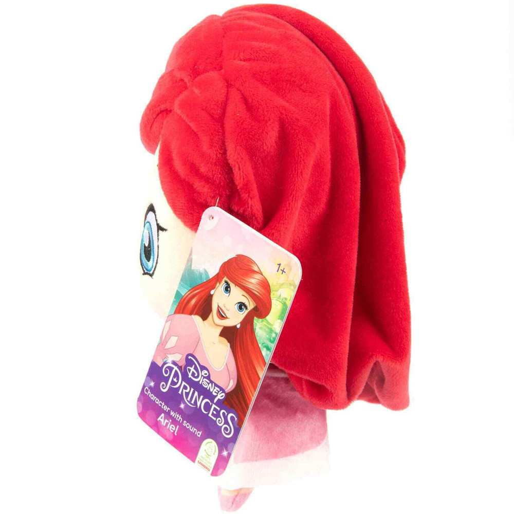 Jucarie din plus cu sunete Ariel, Disney Princess, 25 cm - 2 | YEO