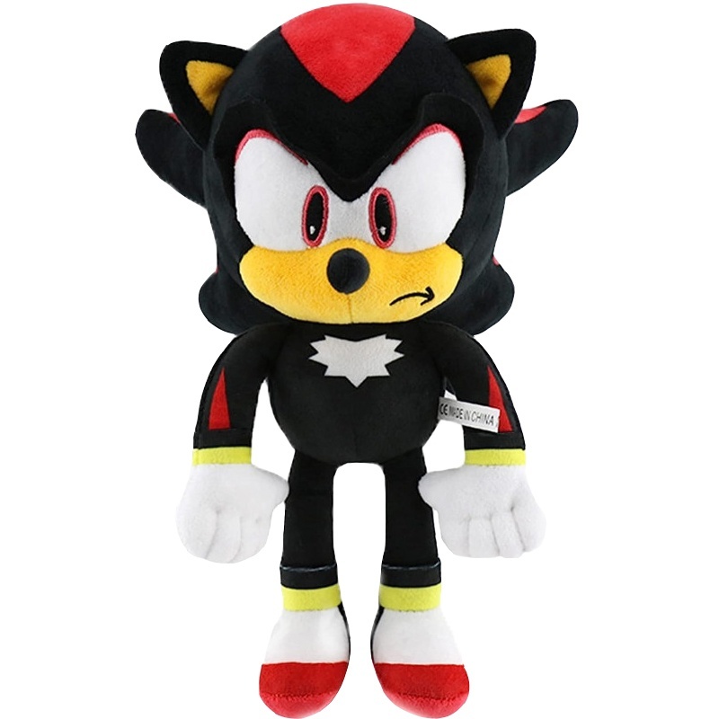 Jucarie din plus Shadow, Sonic Hedgehog, 30 cm