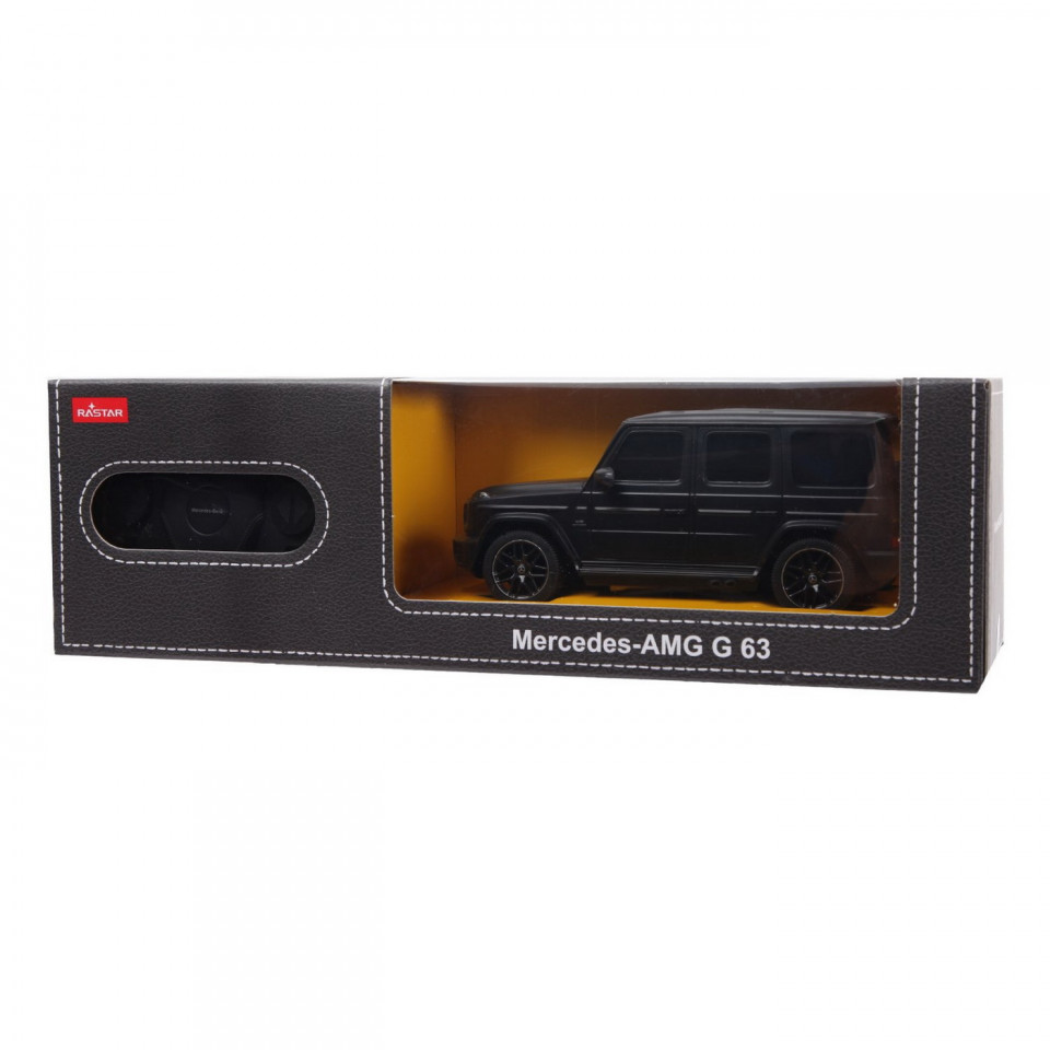 Masina Cu Telecomanda Mercedes-Benz G63 Negru Scara 1 La 24 - 1 | YEO