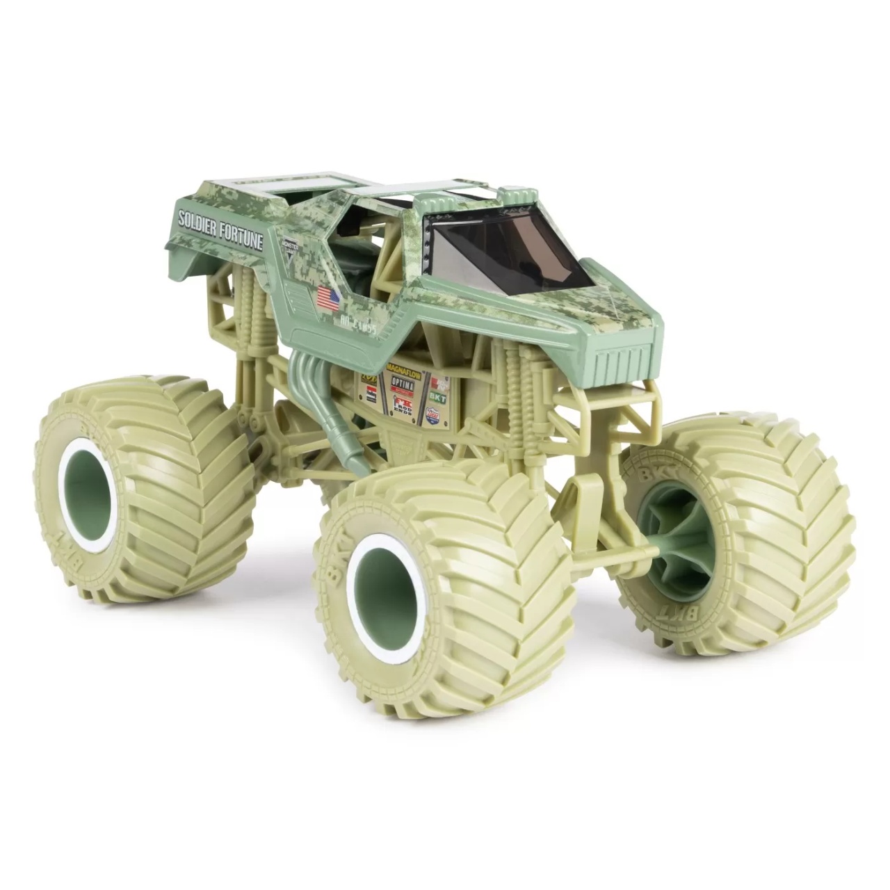 Monster Jam Masinuta Metalica Soldier Fortune Scara 1:24 - 2 | YEO