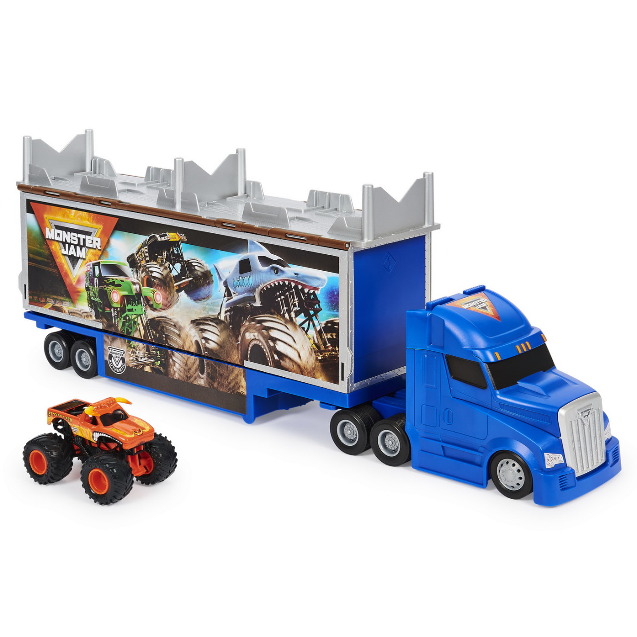 Monster Jam Set De Joaca Camionul Convertibil In Arena - 3 | YEO