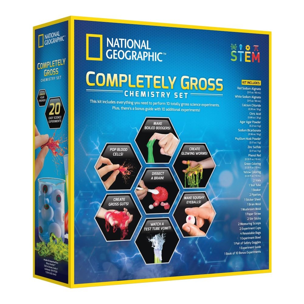 National Geographic - Kit creativ experimente chimice - 1 | YEO