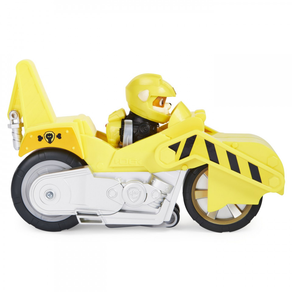 Patrula Catelusilor Moto Pups Rubble Si Motocicleta Deluxe - 3 | YEO