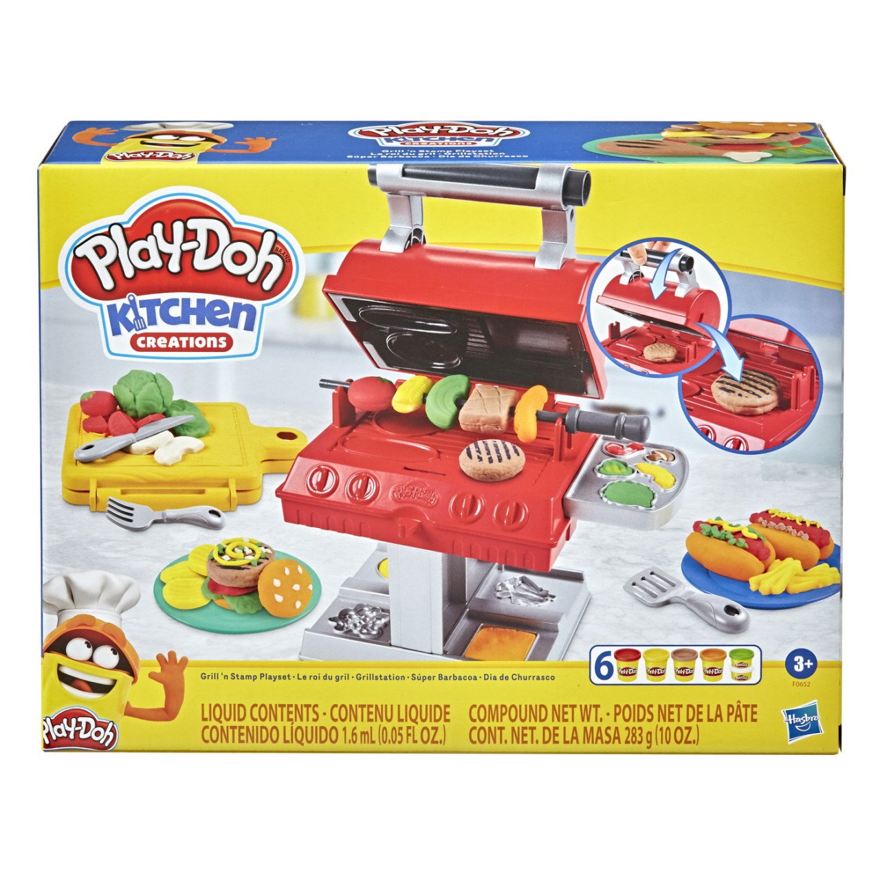 Play-Doh Set Gratar Cu Forme Si Stampile - 1 | YEO