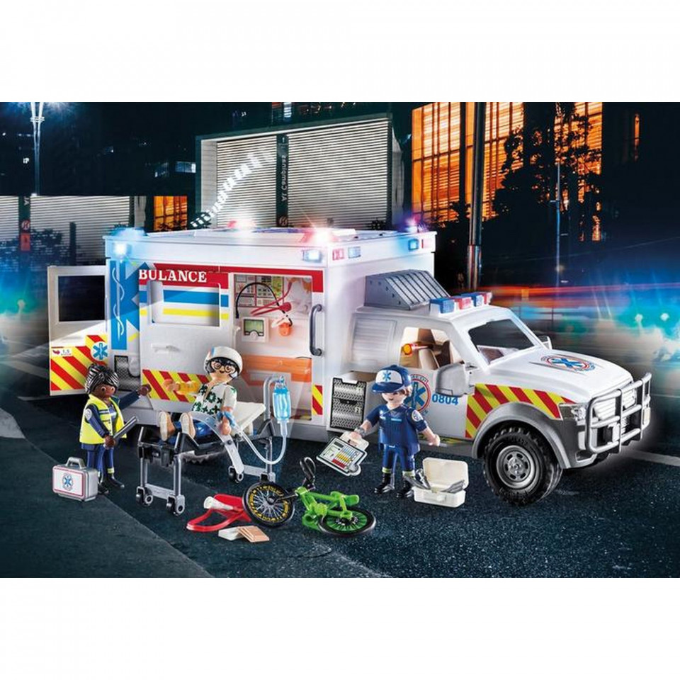 Playmobil ambulance best sale