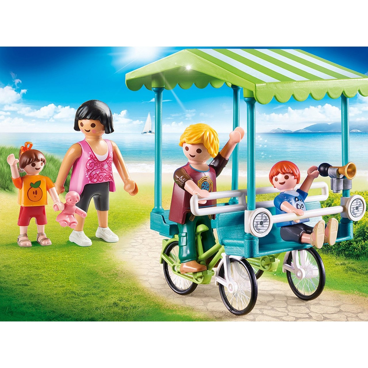 Playmobil - Bicicleta De Familie - 1 | YEO