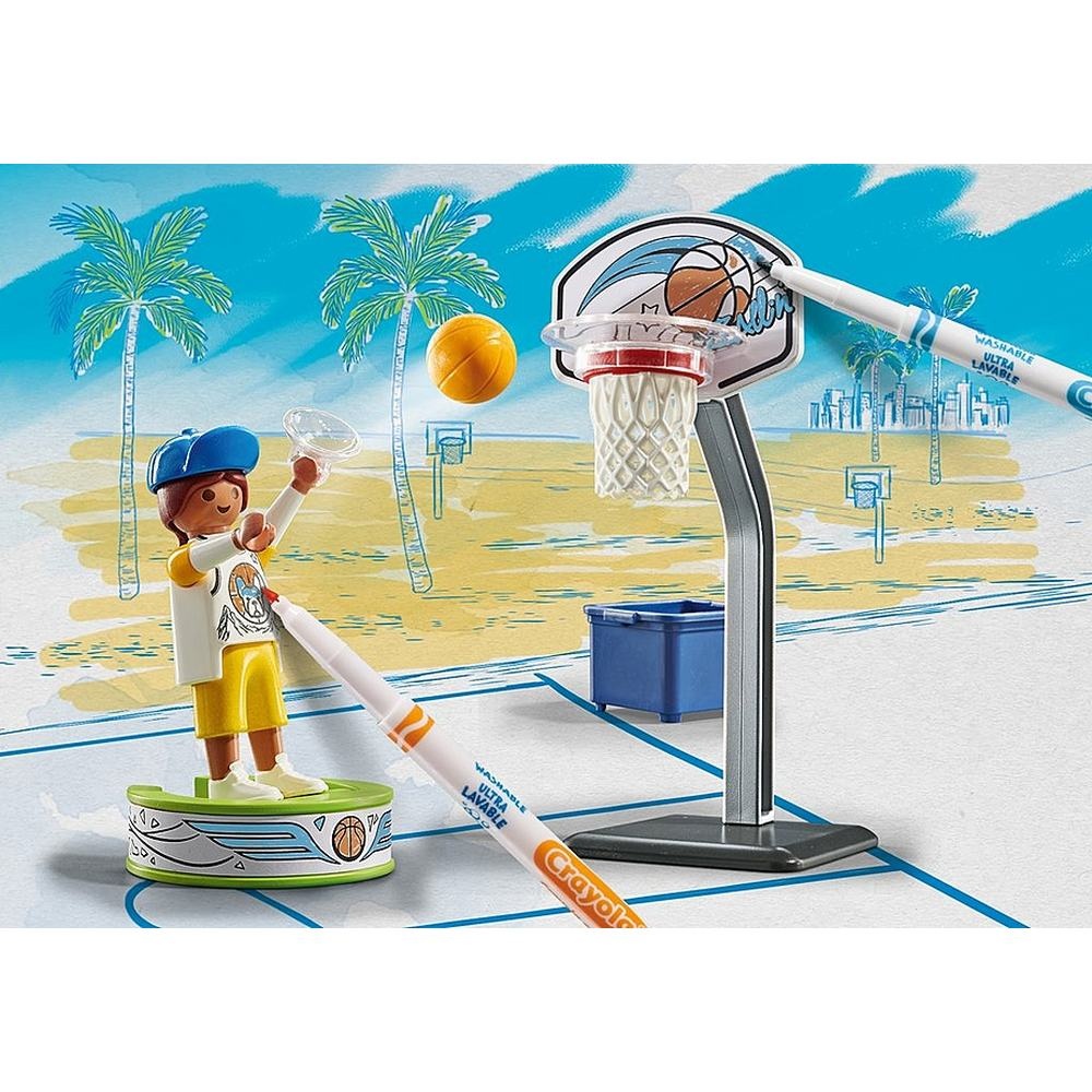 Playmobil Color jucator de baschet - 1 | YEO