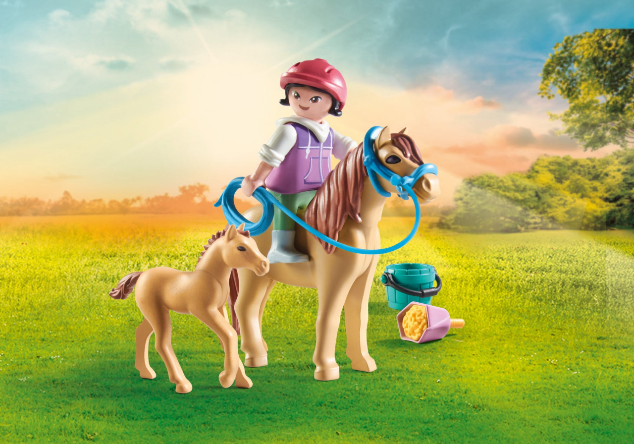 Playmobil-COPIL CU PONEI SI MANZ - 2 | YEO