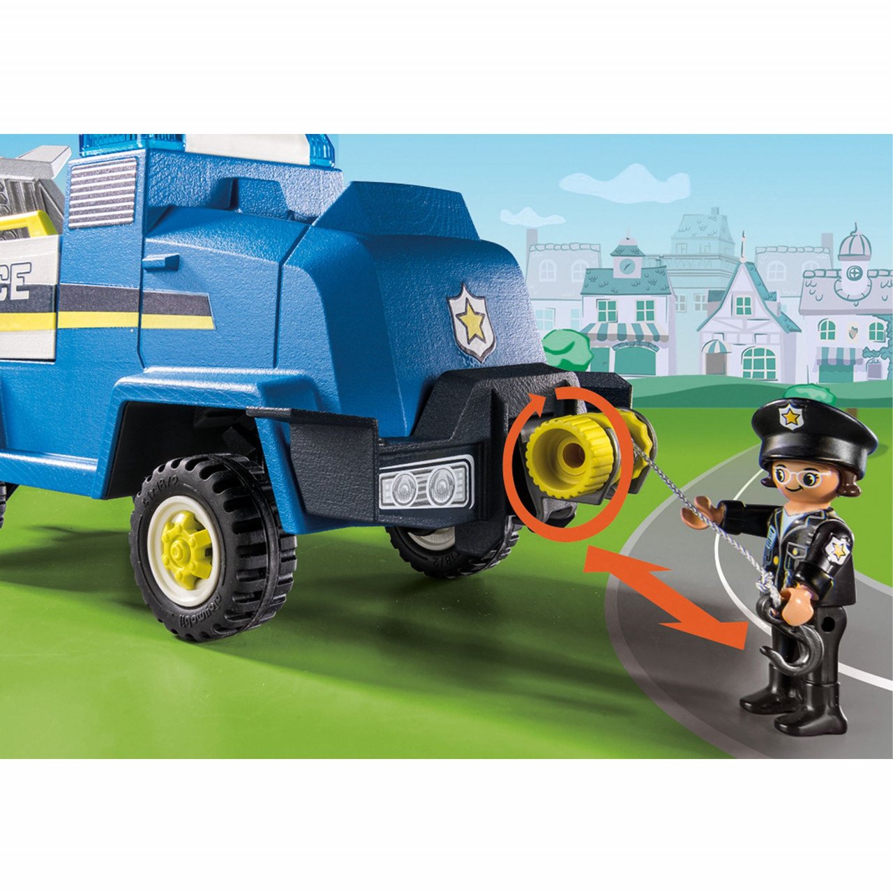 Playmobil - D.O.C - Masina De Politie - 3 | YEO