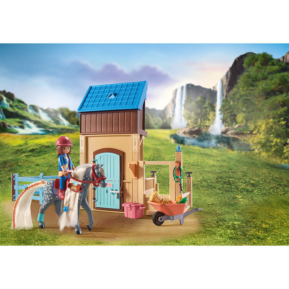 Playmobil - Grajd Cu Amelia Si Calutul Whisper - 1 | YEO