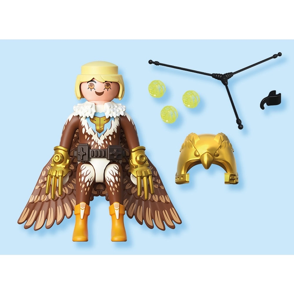 Playmobil - Jucarie de rol Eroina cu aripi - 3 | YEO