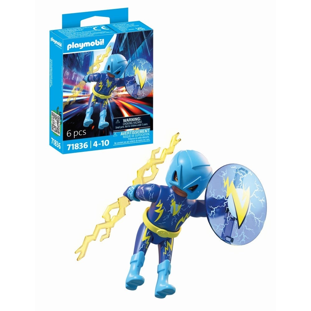 Playmobil - Jucarie de rol Supereroul fulger