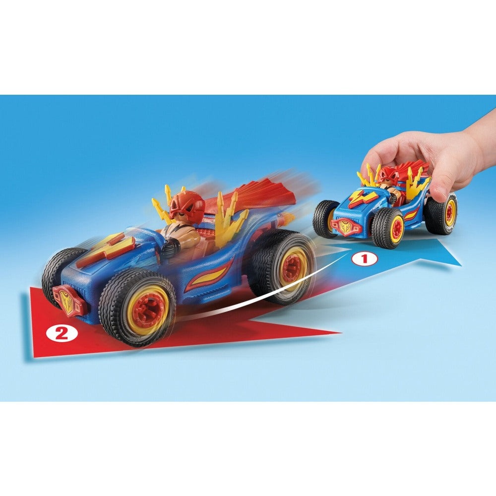 Playmobil - Kart pullback wrestling - 1 | YEO